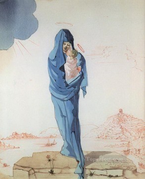 Abstracto famoso Painting - Día de la Virgen Surrealismo